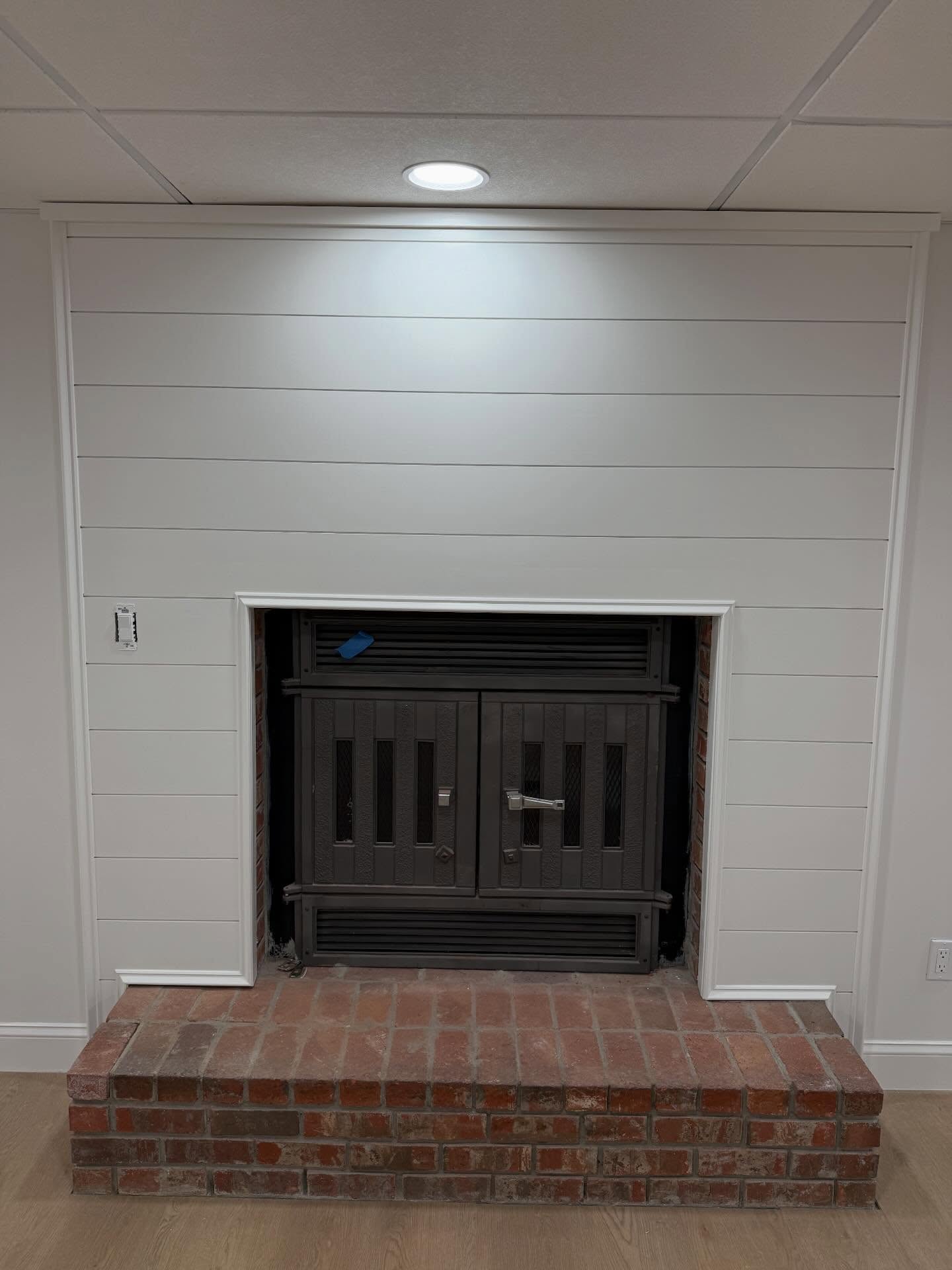 Fireplace renovation after update in Braselton, GA