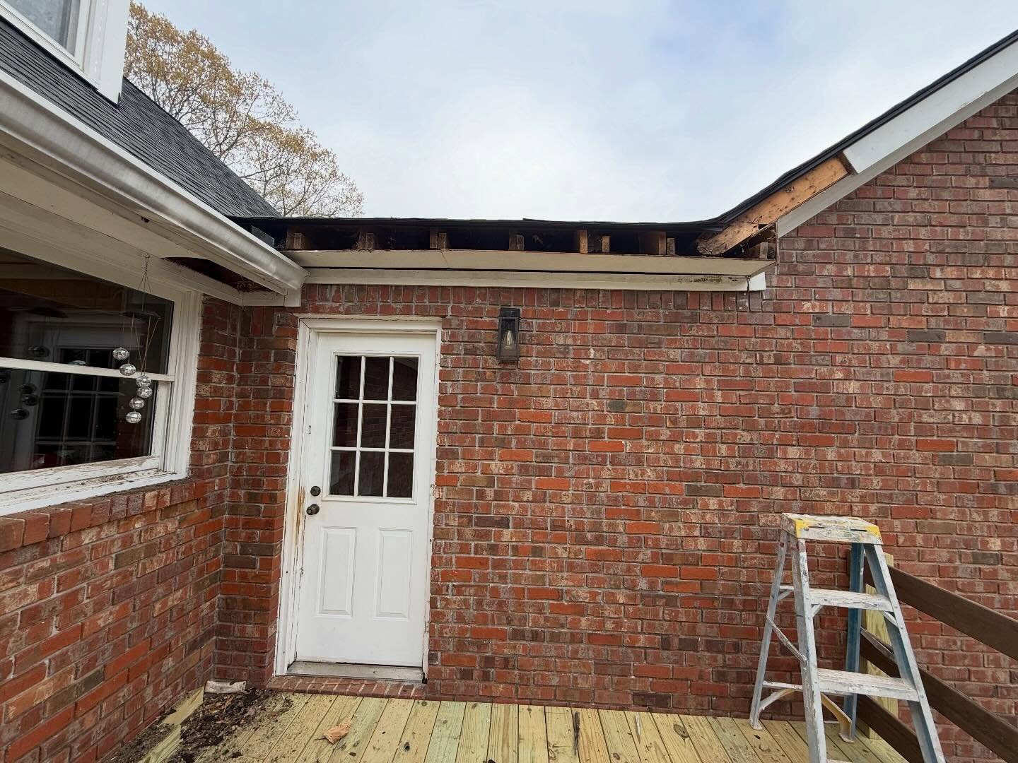Exterior soffit repair in Barrow County, GA